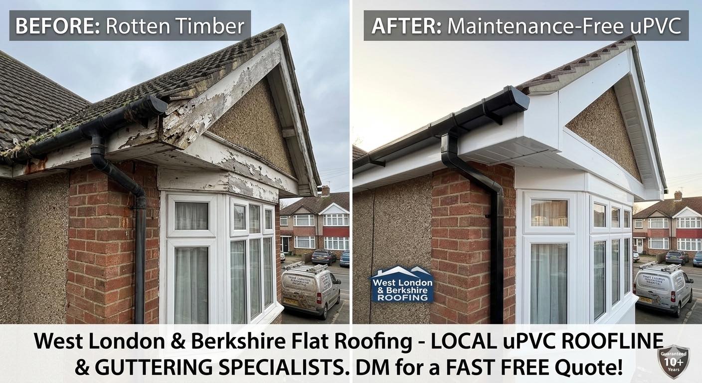 Flat roof installation project 3