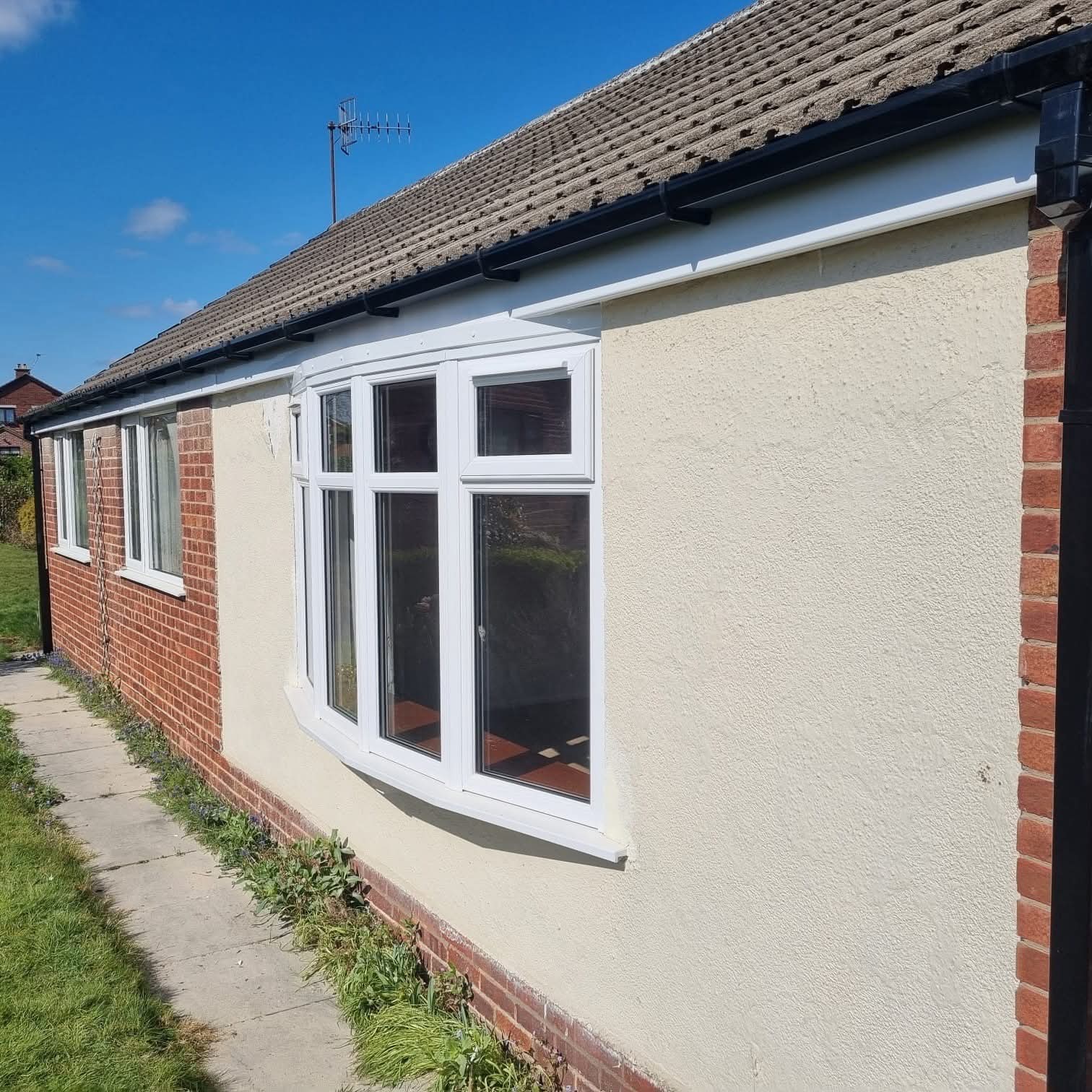 Updated gutters and soffits