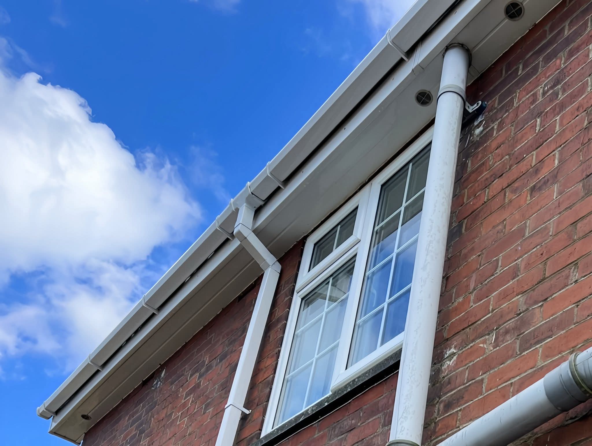 Gutter and roofline detail