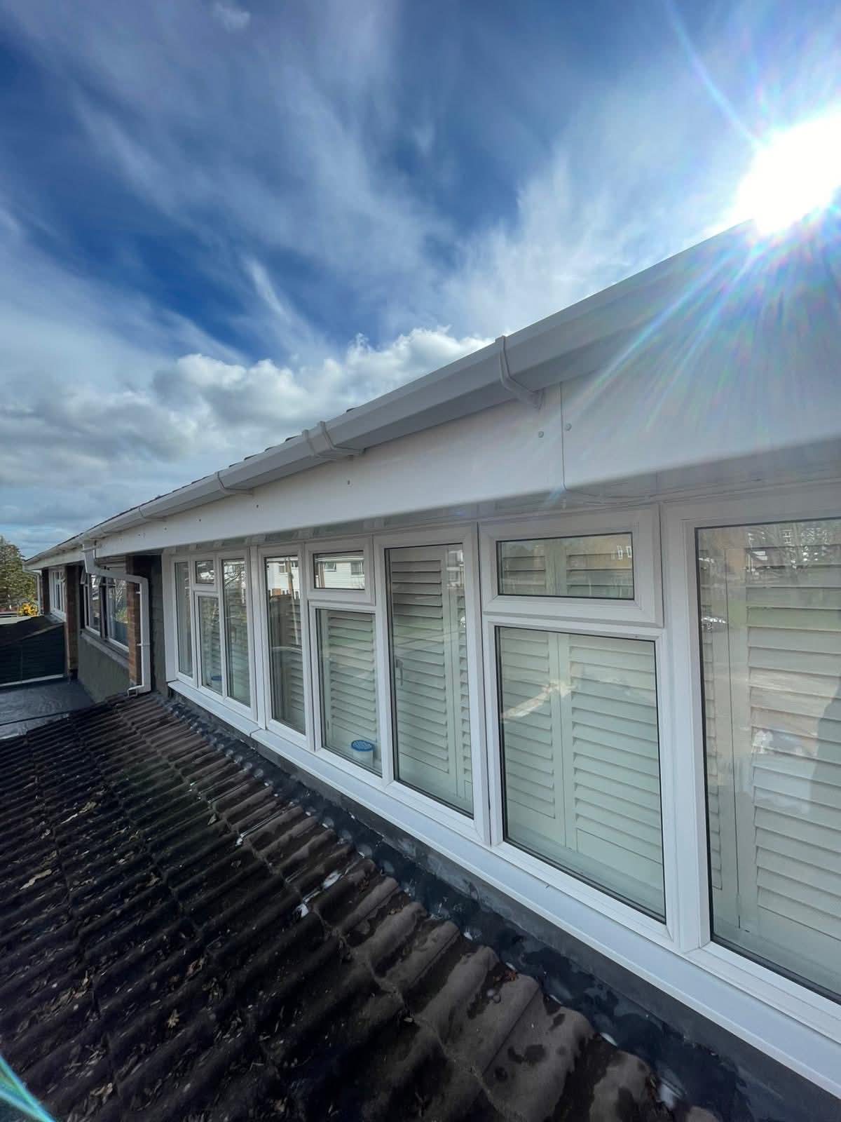 Roofline drainage components