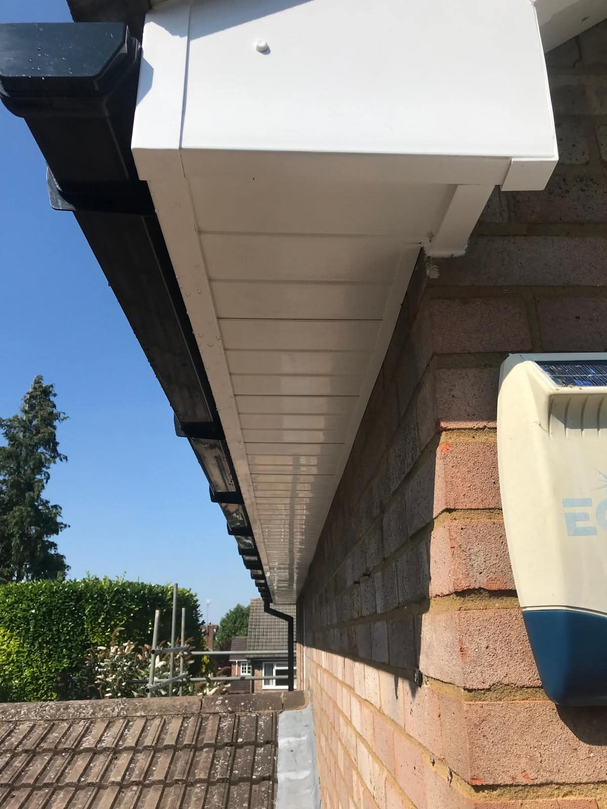 Replacement fascias and gutter runs