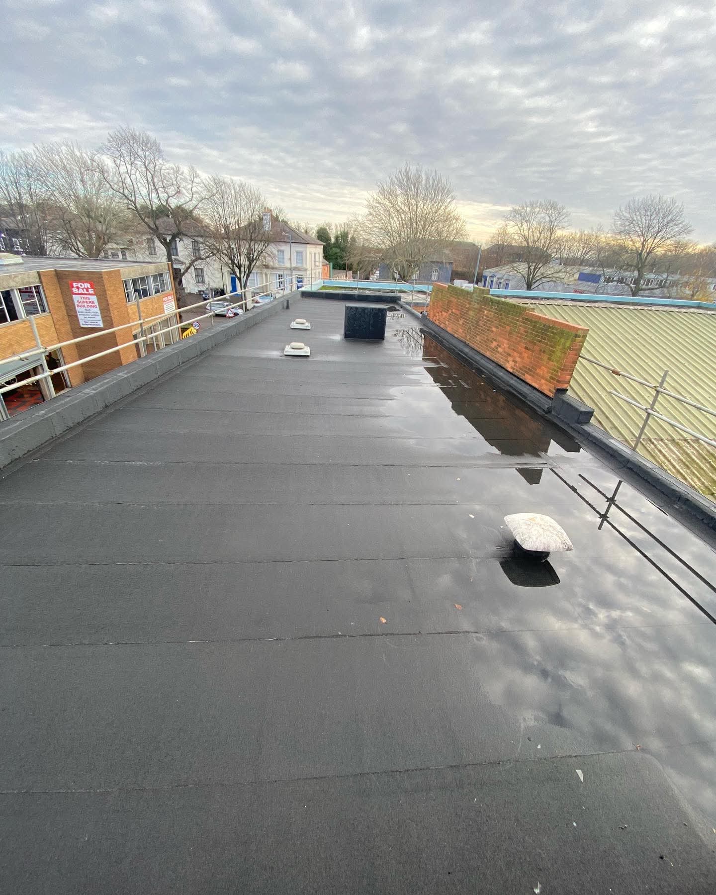 Flat roofing project photo 5