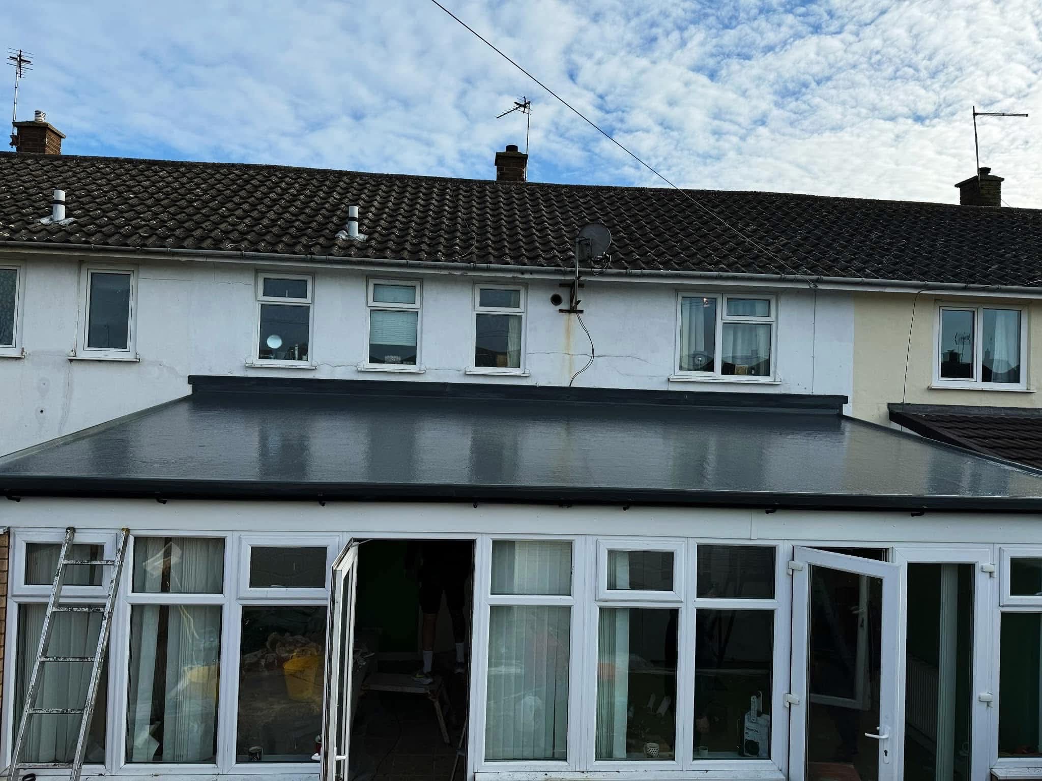 Flat roofing project photo 11