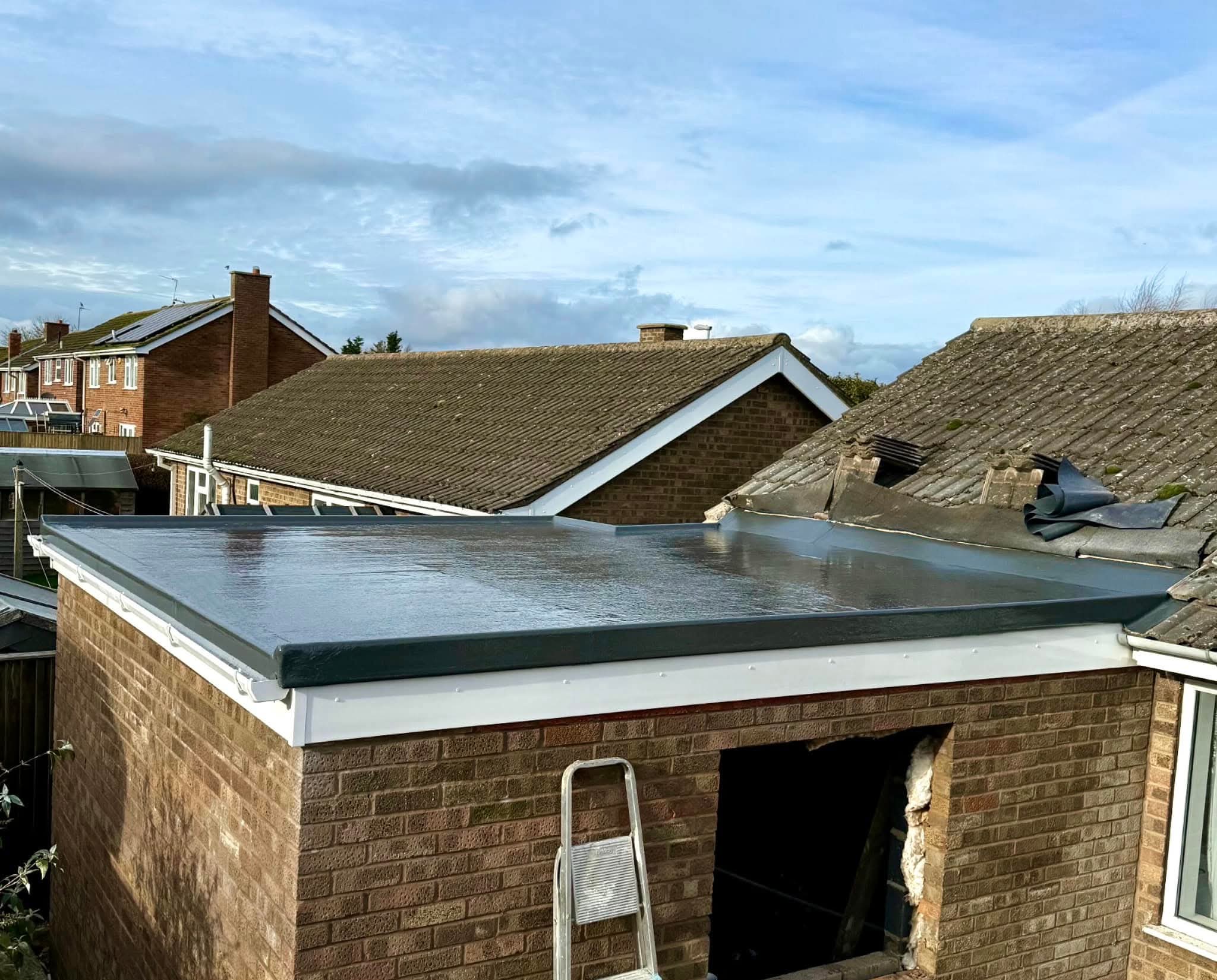 Flat roofing project photo 14