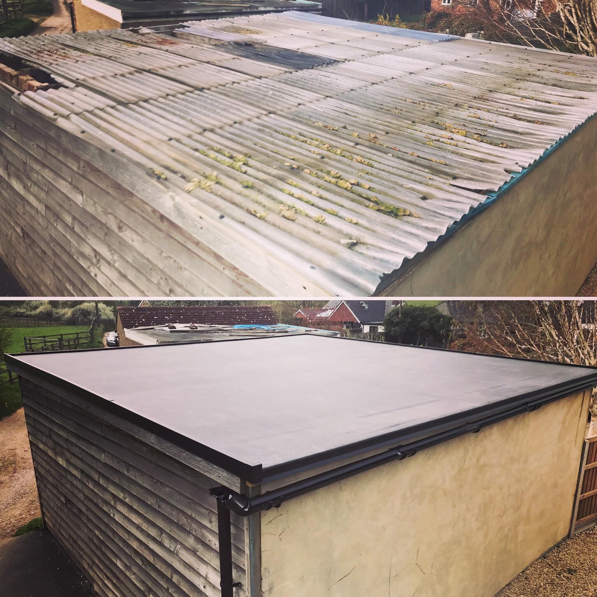 Flat roofing project photo 19