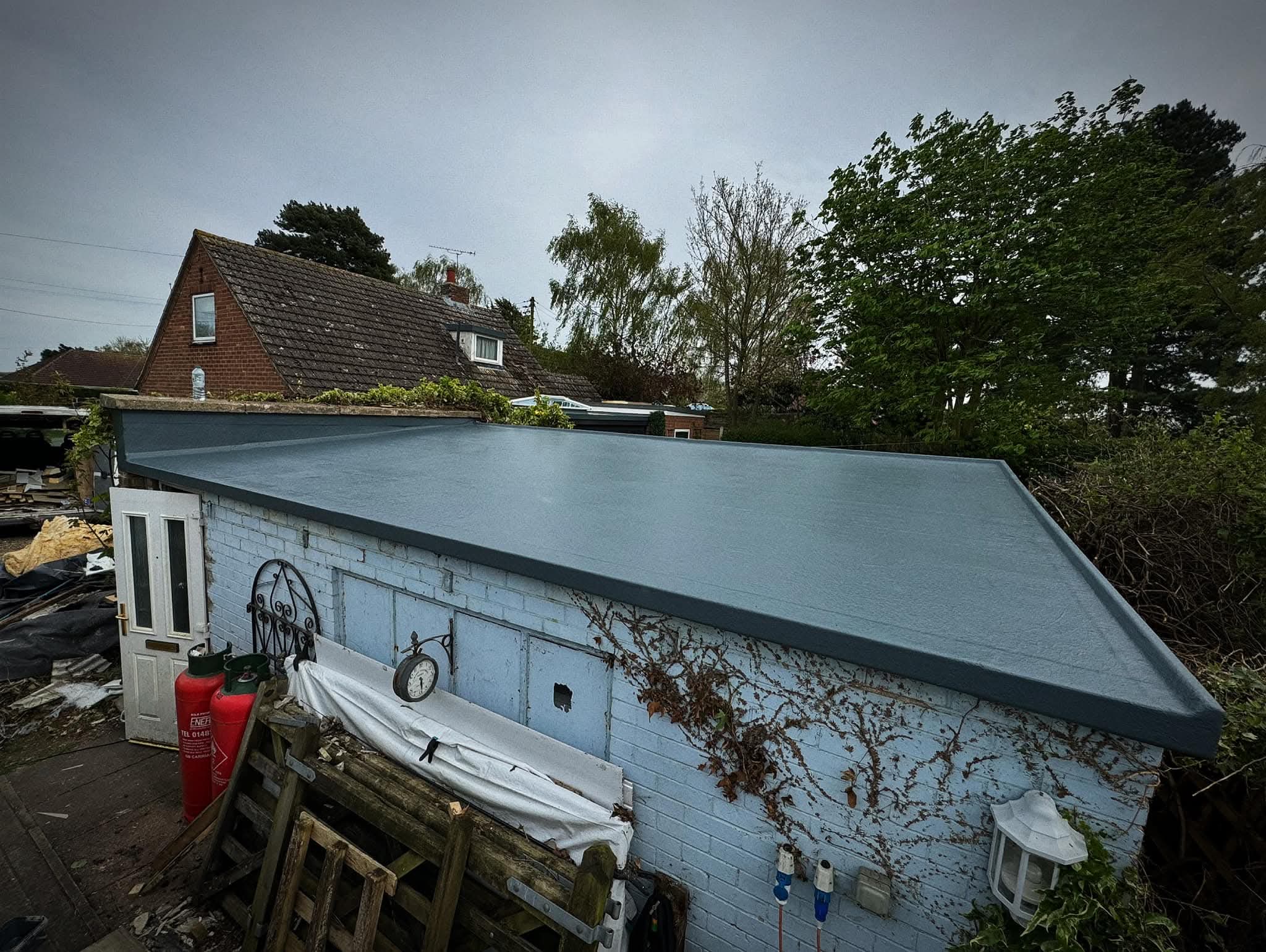 Flat roofing project photo 26