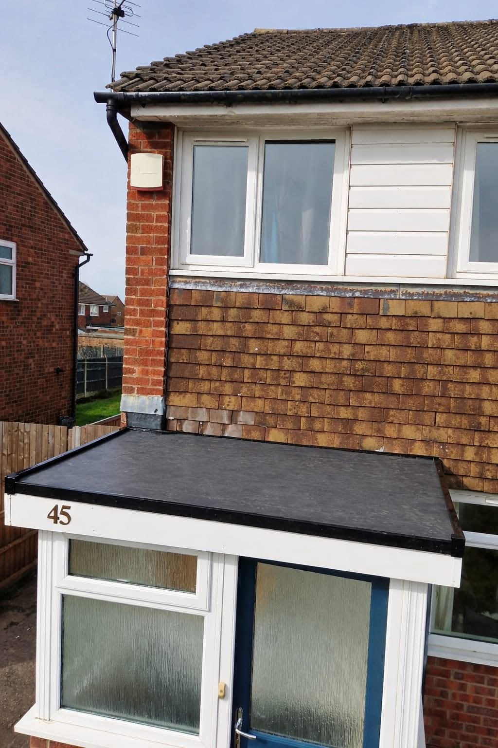 EPDM rubber single-ply flat roof sheet